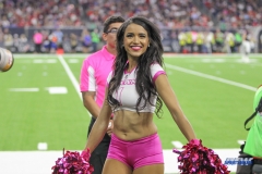 HOUSTON, TX - OCTOBER 08: Houston Texans cheerleader during the game between the Houston Texans and Kansas City Chiefs on October 8, 2017, at NRG Stadium in Houston, TX. (Photo by George Walker/DFWsportsonline)