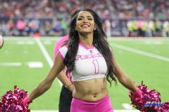 HOUSTON, TX - OCTOBER 08: Houston Texans cheerleader during the game between the Houston Texans and Kansas City Chiefs on October 8, 2017, at NRG Stadium in Houston, TX. (Photo by George Walker/DFWsportsonline)