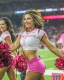 HOUSTON, TX - OCTOBER 08: Houston Texans cheerleader during the game between the Houston Texans and Kansas City Chiefs on October 8, 2017, at NRG Stadium in Houston, TX. (Photo by George Walker/DFWsportsonline)