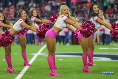 HOUSTON, TX - OCTOBER 08: Houston Texans cheerleaders during the game between the Houston Texans and Kansas City Chiefs on October 8, 2017, at NRG Stadium in Houston, TX. (Photo by George Walker/DFWsportsonline)
