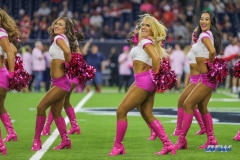 HOUSTON, TX - OCTOBER 08: Houston Texans cheerleaders during the game between the Houston Texans and Kansas City Chiefs on October 8, 2017, at NRG Stadium in Houston, TX. (Photo by George Walker/DFWsportsonline)