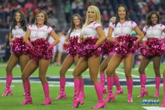 HOUSTON, TX - OCTOBER 08: Houston Texans cheerleaders during the game between the Houston Texans and Kansas City Chiefs on October 8, 2017, at NRG Stadium in Houston, TX. (Photo by George Walker/DFWsportsonline)