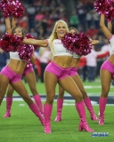 HOUSTON, TX - OCTOBER 08: Houston Texans cheerleaders during the game between the Houston Texans and Kansas City Chiefs on October 8, 2017, at NRG Stadium in Houston, TX. (Photo by George Walker/DFWsportsonline)