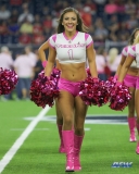 HOUSTON, TX - OCTOBER 08: Houston Texans cheerleader during the game between the Houston Texans and Kansas City Chiefs on October 8, 2017, at NRG Stadium in Houston, TX. (Photo by George Walker/DFWsportsonline)
