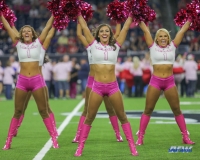HOUSTON, TX - OCTOBER 08: Houston Texans cheerleaders during the game between the Houston Texans and Kansas City Chiefs on October 8, 2017, at NRG Stadium in Houston, TX. (Photo by George Walker/DFWsportsonline)