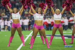 HOUSTON, TX - OCTOBER 08: Houston Texans cheerleaders during the game between the Houston Texans and Kansas City Chiefs on October 8, 2017, at NRG Stadium in Houston, TX. (Photo by George Walker/DFWsportsonline)