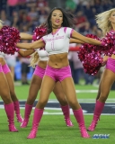 HOUSTON, TX - OCTOBER 08: Houston Texans cheerleader during the game between the Houston Texans and Kansas City Chiefs on October 8, 2017, at NRG Stadium in Houston, TX. (Photo by George Walker/DFWsportsonline)