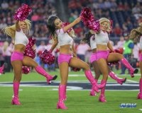 HOUSTON, TX - OCTOBER 08: Houston Texans cheerleaders during the game between the Houston Texans and Kansas City Chiefs on October 8, 2017, at NRG Stadium in Houston, TX. (Photo by George Walker/DFWsportsonline)