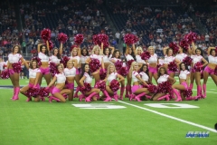 HOUSTON, TX - OCTOBER 08: Houston Texans cheerleaders during the game between the Houston Texans and Kansas City Chiefs on October 8, 2017, at NRG Stadium in Houston, TX. (Photo by George Walker/DFWsportsonline)