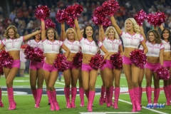 HOUSTON, TX - OCTOBER 08: Houston Texans cheerleaders during the game between the Houston Texans and Kansas City Chiefs on October 8, 2017, at NRG Stadium in Houston, TX. (Photo by George Walker/DFWsportsonline)