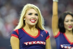 HOUSTON, TX - OCTOBER 08: Houston Texans cheerleader during the game between the Houston Texans and Kansas City Chiefs on October 8, 2017, at NRG Stadium in Houston, TX. (Photo by George Walker/DFWsportsonline)