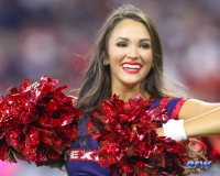 HOUSTON, TX - OCTOBER 08: Houston Texans cheerleader during the game between the Houston Texans and Kansas City Chiefs on October 8, 2017, at NRG Stadium in Houston, TX. (Photo by George Walker/DFWsportsonline)