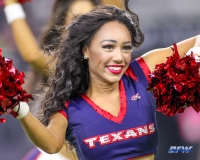 HOUSTON, TX - OCTOBER 08: Houston Texans cheerleader during the game between the Houston Texans and Kansas City Chiefs on October 8, 2017, at NRG Stadium in Houston, TX. (Photo by George Walker/DFWsportsonline)
