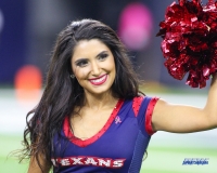 HOUSTON, TX - OCTOBER 08: Houston Texans cheerleader during the game between the Houston Texans and Kansas City Chiefs on October 8, 2017, at NRG Stadium in Houston, TX. (Photo by George Walker/DFWsportsonline)
