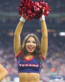 HOUSTON, TX - OCTOBER 08: Houston Texans cheerleader during the game between the Houston Texans and Kansas City Chiefs on October 8, 2017, at NRG Stadium in Houston, TX. (Photo by George Walker/DFWsportsonline)