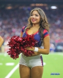 HOUSTON, TX - OCTOBER 08: Houston Texans cheerleader during the game between the Houston Texans and Kansas City Chiefs on October 8, 2017, at NRG Stadium in Houston, TX. (Photo by George Walker/DFWsportsonline)