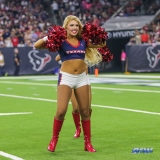 HOUSTON, TX - OCTOBER 08: Houston Texans cheerleader during the game between the Houston Texans and Kansas City Chiefs on October 8, 2017, at NRG Stadium in Houston, TX. (Photo by George Walker/DFWsportsonline)
