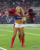HOUSTON, TX - OCTOBER 08: Houston Texans cheerleader during the game between the Houston Texans and Kansas City Chiefs on October 8, 2017, at NRG Stadium in Houston, TX. (Photo by George Walker/DFWsportsonline)