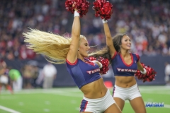 HOUSTON, TX - OCTOBER 08: Houston Texans cheerleader during the game between the Houston Texans and Kansas City Chiefs on October 8, 2017, at NRG Stadium in Houston, TX. (Photo by George Walker/DFWsportsonline)