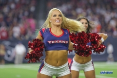 HOUSTON, TX - OCTOBER 08: Houston Texans cheerleader during the game between the Houston Texans and Kansas City Chiefs on October 8, 2017, at NRG Stadium in Houston, TX. (Photo by George Walker/DFWsportsonline)