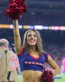 HOUSTON, TX - OCTOBER 08: Houston Texans cheerleader during the game between the Houston Texans and Kansas City Chiefs on October 8, 2017, at NRG Stadium in Houston, TX. (Photo by George Walker/DFWsportsonline)