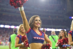 HOUSTON, TX - OCTOBER 08: Houston Texans cheerleader during the game between the Houston Texans and Kansas City Chiefs on October 8, 2017, at NRG Stadium in Houston, TX. (Photo by George Walker/DFWsportsonline)