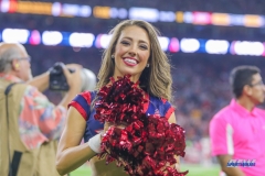 HOUSTON, TX - OCTOBER 08: Houston Texans cheerleader during the game between the Houston Texans and Kansas City Chiefs on October 8, 2017, at NRG Stadium in Houston, TX. (Photo by George Walker/DFWsportsonline)