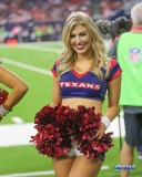 HOUSTON, TX - OCTOBER 08: Houston Texans cheerleader during the game between the Houston Texans and Kansas City Chiefs on October 8, 2017, at NRG Stadium in Houston, TX. (Photo by George Walker/DFWsportsonline)