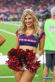 HOUSTON, TX - OCTOBER 08: Houston Texans cheerleader during the game between the Houston Texans and Kansas City Chiefs on October 8, 2017, at NRG Stadium in Houston, TX. (Photo by George Walker/DFWsportsonline)