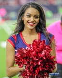 HOUSTON, TX - OCTOBER 08: Houston Texans cheerleader during the game between the Houston Texans and Kansas City Chiefs on October 8, 2017, at NRG Stadium in Houston, TX. (Photo by George Walker/DFWsportsonline)