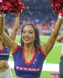 HOUSTON, TX - OCTOBER 08: Houston Texans cheerleader during the game between the Houston Texans and Kansas City Chiefs on October 8, 2017, at NRG Stadium in Houston, TX. (Photo by George Walker/DFWsportsonline)