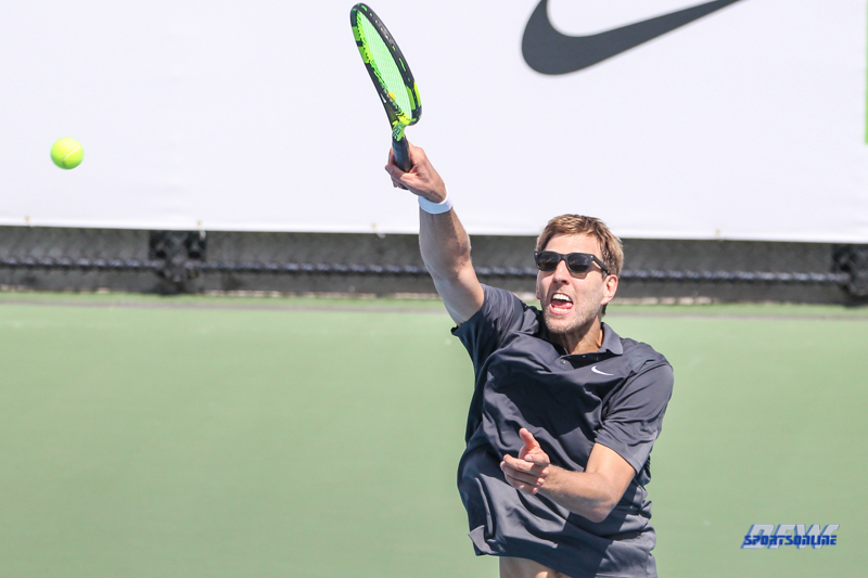 DALLAS, TX - SEPTEMBER 15: Dirk Nowwitzki Pro Celebrity Tennis Classic on September 15, 2018, at the SMU Tennis Complex, Turpin Stadium & Brookshire Family Pavilion in Dallas, TX. (Photo by George Walker/DFWsportsonline) DALLAS, TX - SEPTEMBER 15: Dirk Nowwitzki Pro Celebrity Tennis Classic on September 15, 2018, at the SMU Tennis Complex, Turpin Stadium & Brookshire Family Pavilion in Dallas, TX. (Photo by George Walker/DFWsportsonline)