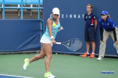 CINCINNATI, OH - Yulia Putintseva (KAZ) during the Western & Southern Open at the Lindner Family Tennis Center in Mason, Ohio on August 16, 2017, (Photo by George Walker/DFWsportsonline