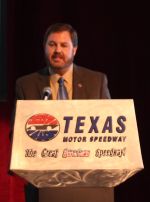 Texas Motor Speedway President Eddie Gossage. Photo by George Walker