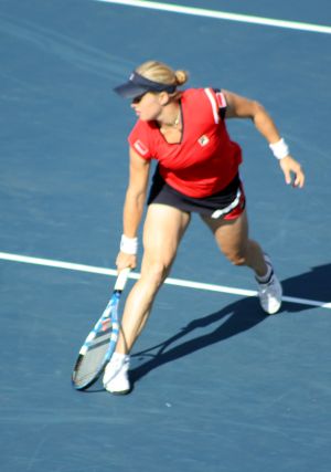 Kim Clijsters, 2009 US Open Champion. Photo by George Walker.