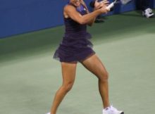 Ana Ivanovic loses in the 1st Round of the 2009 US Open. Photo by George Walker