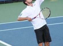 Gilles Simon at the 2009 US Open. Photo by George Walker.