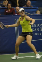 Melanie Oudin at the Regions Morgan Keegan Championships. Photo by George Walker.