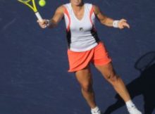 Top seeded Svetlana Kuznetsova loses in the 2nd Round at the BNP Paribas Open. Photo by George Walker.