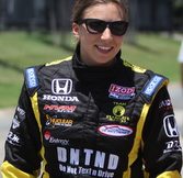 Simona de Sivestro at Texas Motor Speedway. Photo by David Dwyer for DFWsportsonline.com