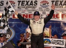 Todd Bodine wins the WinStar World Casino 400k at Texas Motor Speedway. Photo by George Walker