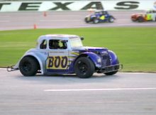 Buddy Goudy at the Summer Stampede racing series at Texas Motor Speedway. Photo by George Walker