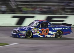 Todd Bodine at 2009 Winstar World Casino 400. Photo by George Walker