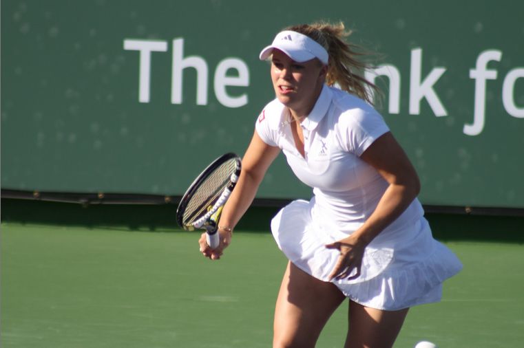 Caroline Wozniacki. Photo by George Walker