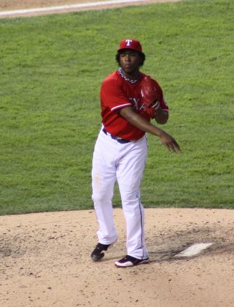 Neftali Feliz. Photo by George Walker
