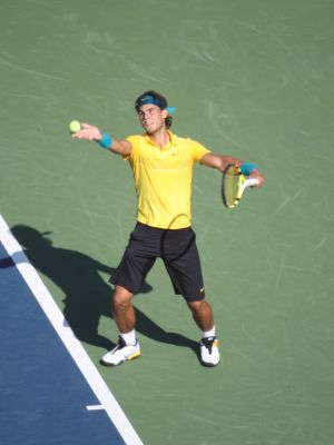 Rafael Nadal. Photo by George Walker