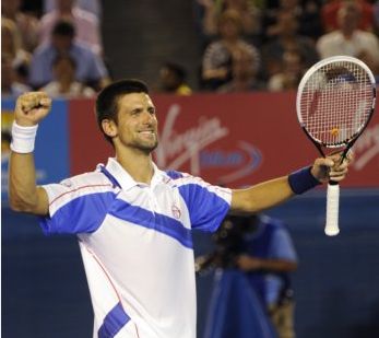 Novak Djokovic wins the 2011 Australian Open. Courtest HEAD