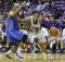 TCU's Garlon Green drives to the basket against Air Force. Photo by George Walker