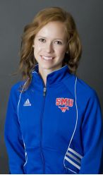 SMU distance runner Silje Fjortoft. Courtesy SMU