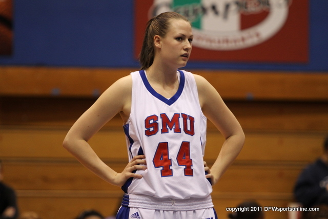 SMU's Mallory Singleton. Photo by George Walker